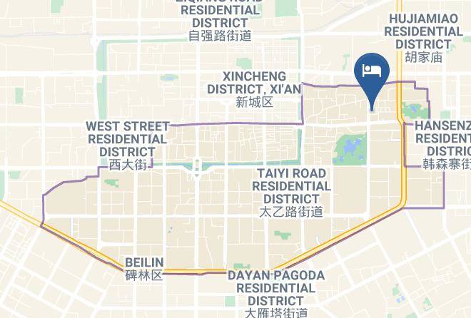 Xi An - Tryp By Wyndham Hotel Xian Maps