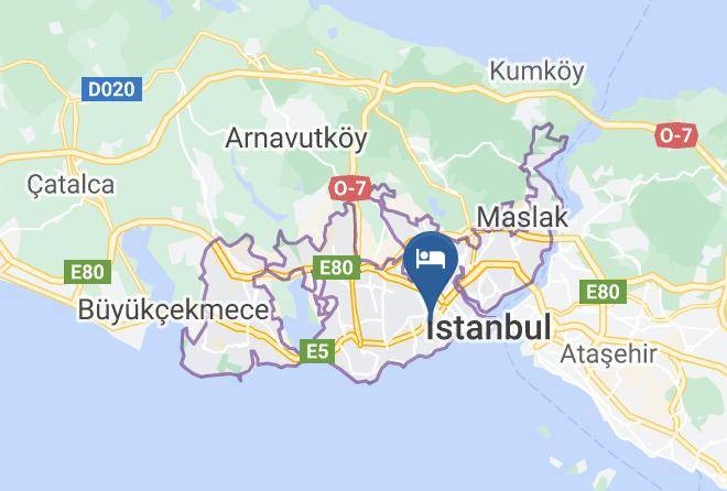 Zeytinburnu - Tryp By Wyndham Istanbul Topkapi Maps