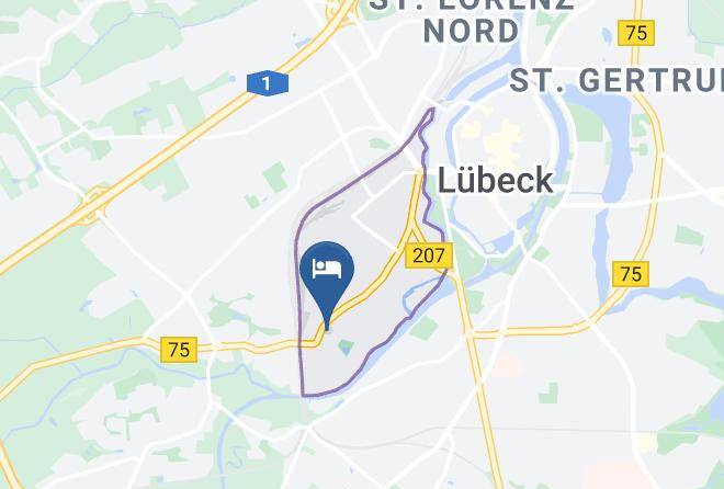 Tryp By Wyndham Luebeck Aquamarin Map