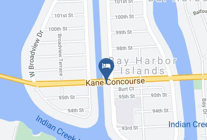 Miami Dade - The Altair Bay Harbor Hotel Maps