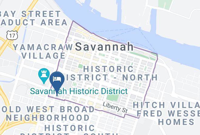 Chatham - Tryp By Wyndham Savannah Downtown Historic District Maps