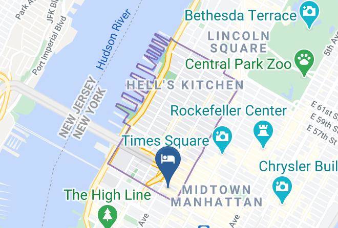 New York - Tryp By Wyndham New York City Times Square South Maps
