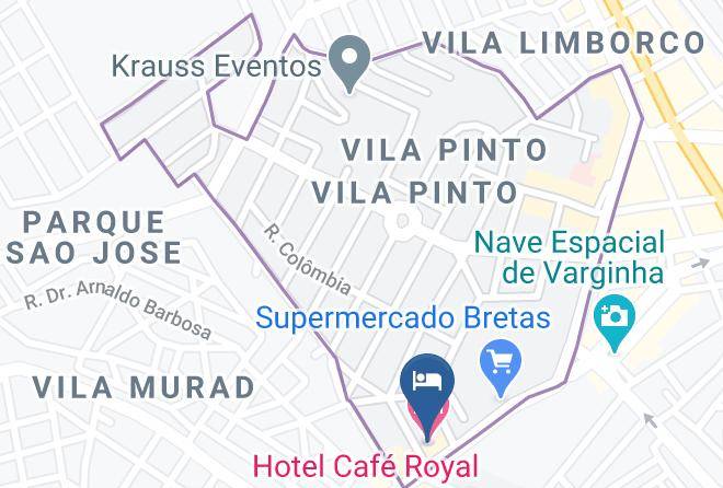 Varginha - Tryp By Wyndham Varginha Cafe Royal Maps
