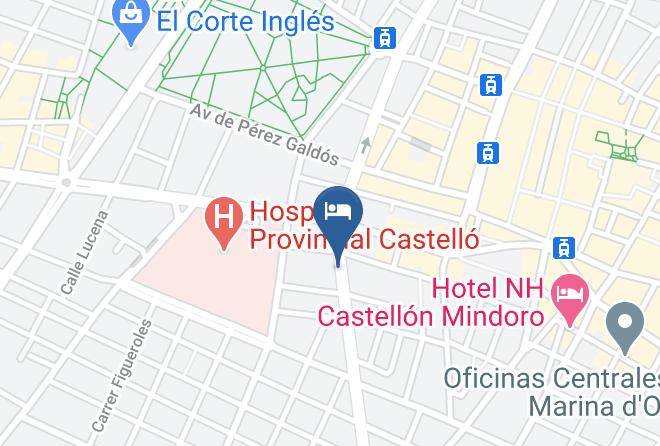 Castellon - Tryp Castellon Center Maps