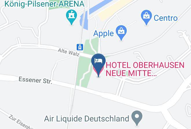 Oberhausen - Hotel Oberhausen Neue Mitte Affiliated By Melia Maps