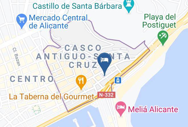 Alicante - Tryp Ciudad De Alicante Maps