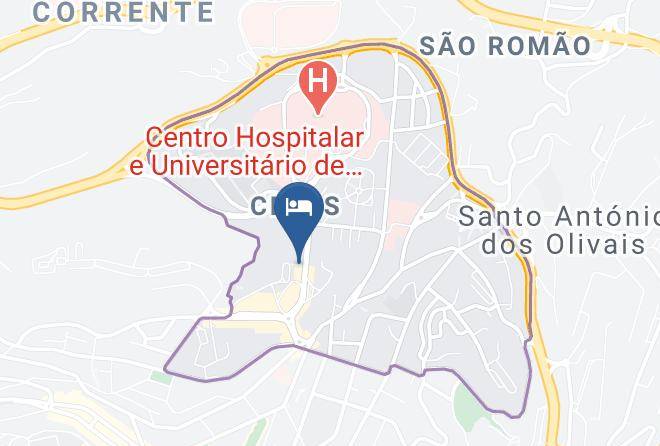 Santo Antonio Dos Olivais - Tryp Coimbra Hotel Maps