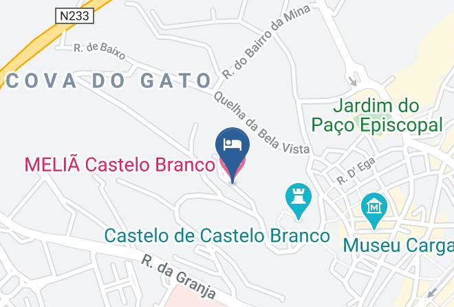 Castelo Branco - Melia Castelo Branco Maps