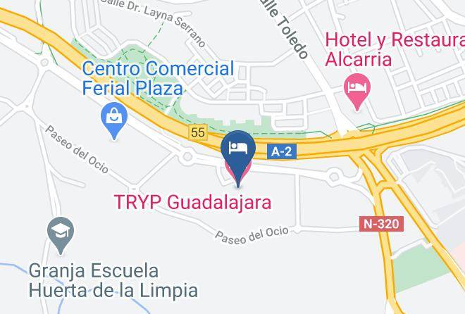 Guadalajara - Tryp Guadalajara Maps