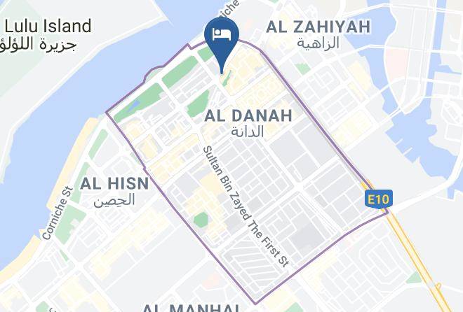 Abu Dhabi - Tryp Hotel By Wyndham Abu Dhabi Maps