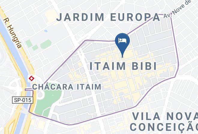 Sao Paulo Itaim Bibi - Innside Sao Paulo Itaim Maps