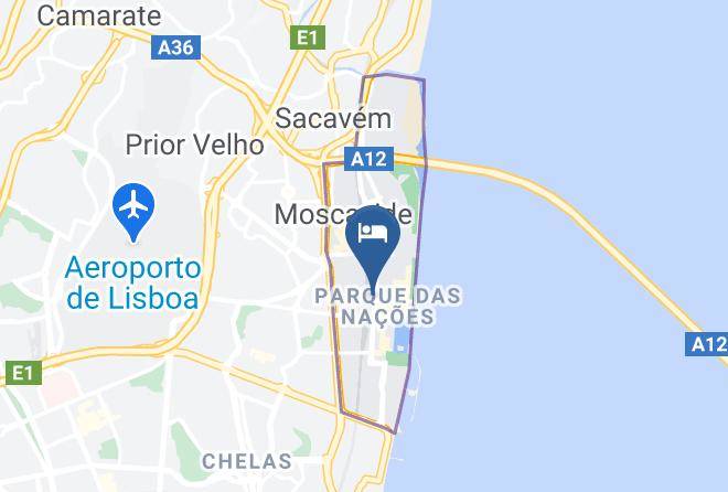 Lisbon - Tryp Lisboa Oriente Hotel Maps