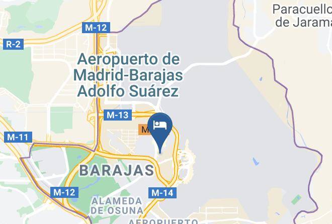 Hotel Madrid Alameda Aeropuerto By Melia Map
