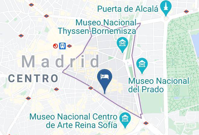 Tryp Madrid Atocha Hotel Map - Community Of Madrid - Madrid