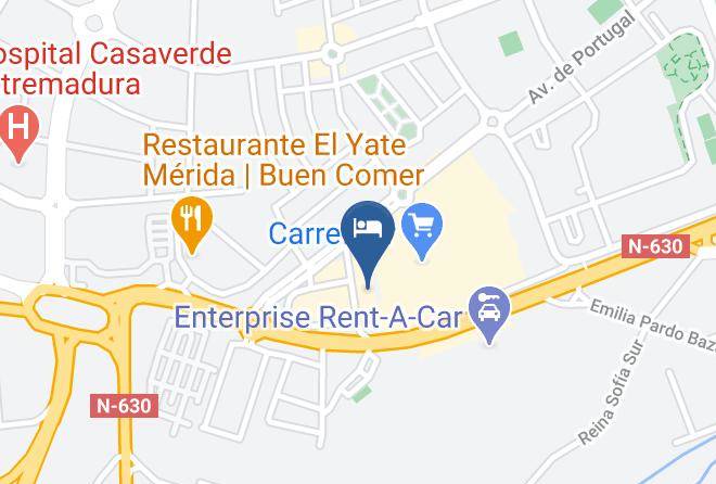 Badajoz - Hotel Merida Medea Affiliated By Melia Maps