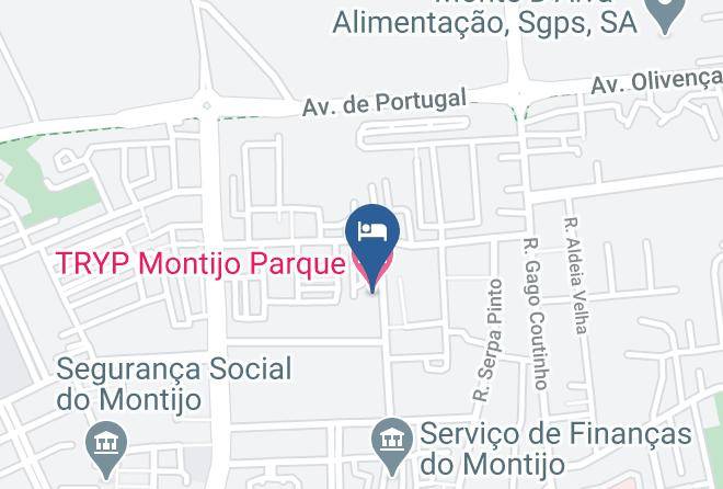 Tryp Montijo Parque Hotel Mapa
 - Setubal - Montijo