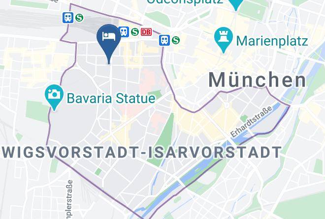 Munich District - Hotel Munster Kongresscenter Affiliated By Melia Maps