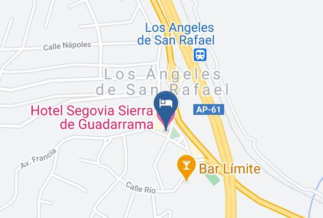Segovia - Hotel Segovia Sierra De Guadarrama Maps