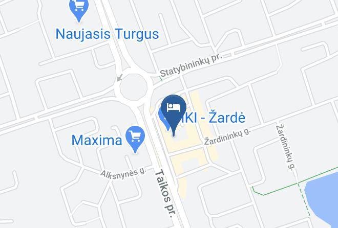 Klaipeda - Trys Mylimos Karcemele Maps
