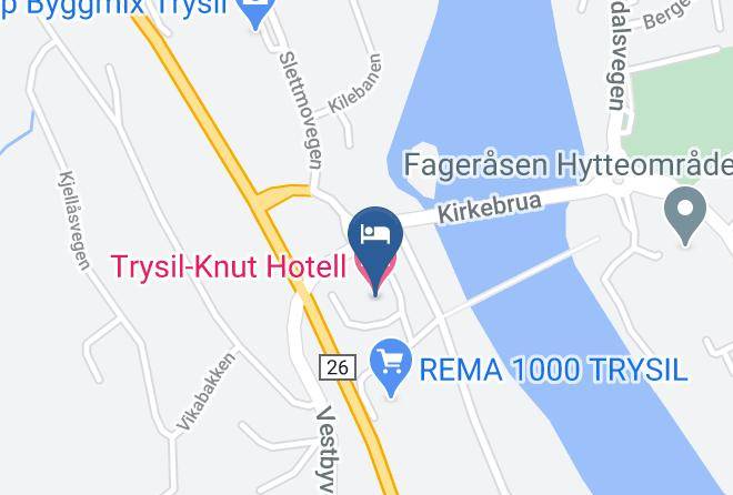 Trysil Knut Hotel Map