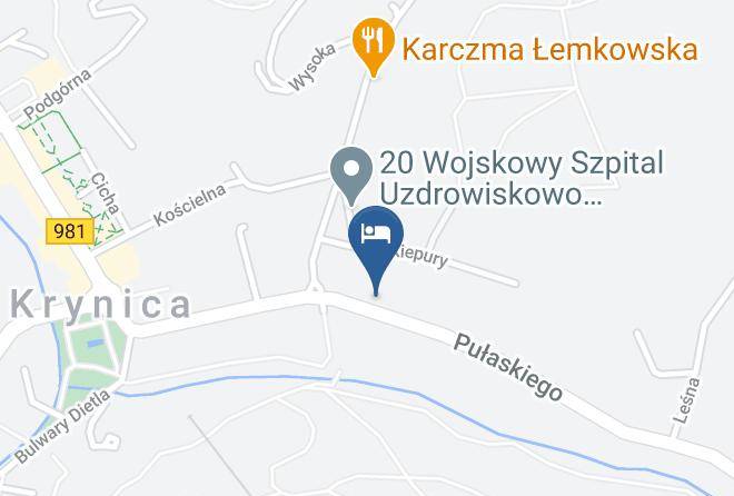 Nowosadecki - Krynica Zdroj Maps