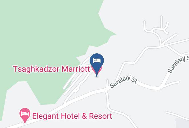 Tsaghkadzor Marriott Hotel Map