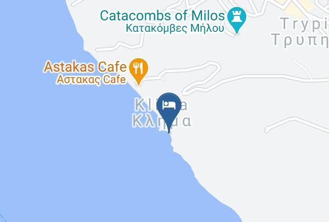 Tsakanos Traditional Sirma Carta Geografica - Southern Aegean - Milos
