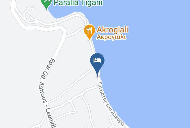 Arcadia - Tsakonia Hotel Maps