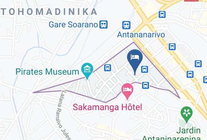 Tsanga Tsanga Hotel Map