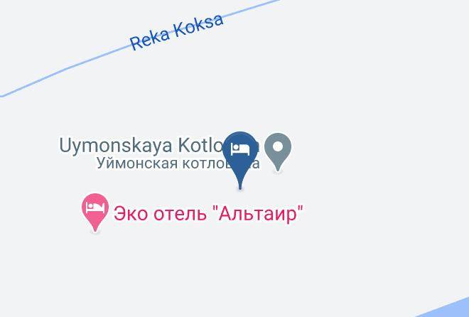 Ust Koksinsky District - Tsao Kolobok Maps