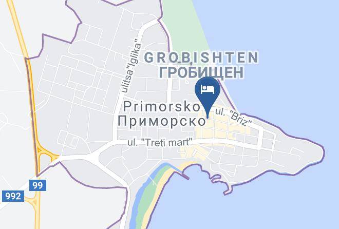 Primorsko - Tsar Kaloyan Maps