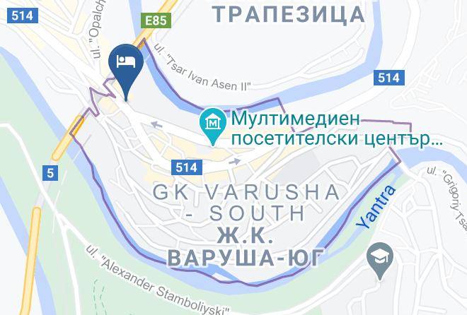 Veliko Tarnovo - Tsarevets Residence Maps