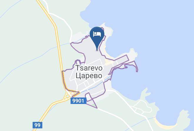 Tsarevo - Tsarevo Hermes Hotel Maps