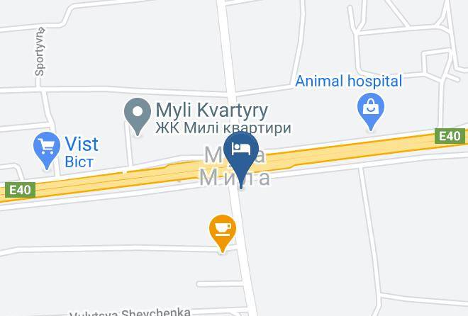 Kiev Sviatoshyn Raion - Tsargrad Hotel Maps