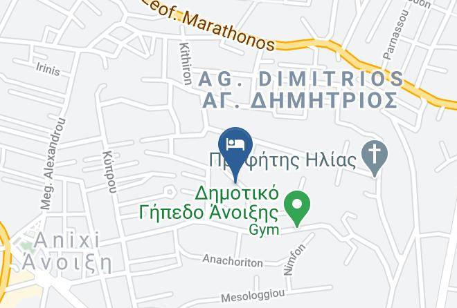 East Attica - Tsaris Thomas Maps