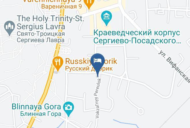 Sergiyevo Posadsky District - Tsarskaya Derevnya Maps