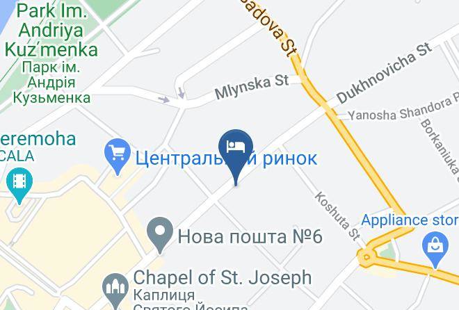 Mukacheve - Tsarskiy Otely Maps