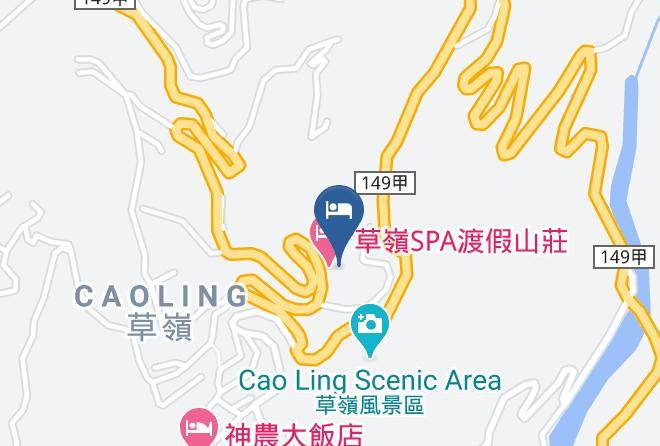 Tsauing Spa Vacation Hotel Map - Taiwan - Yunlinnty