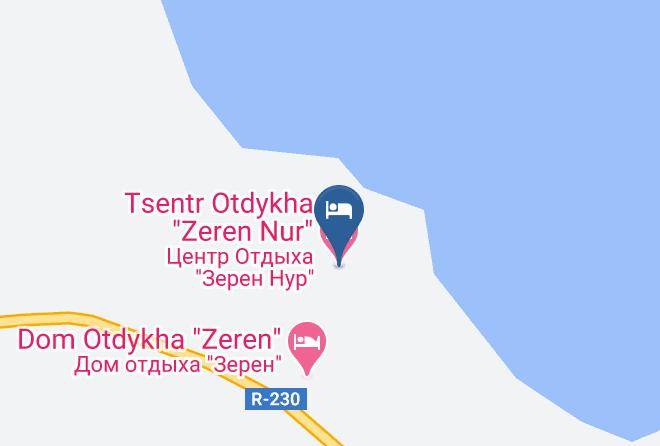 Zerenda District - Tsentr Otdykha Zeren Nur Maps