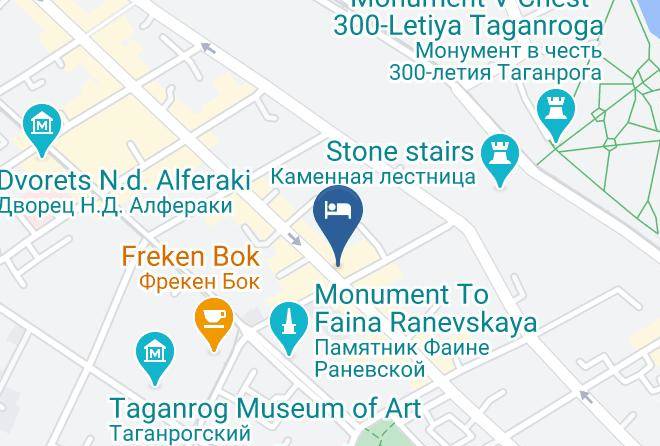 Taganrog - Tsentral'naya Gostinitsa Maps