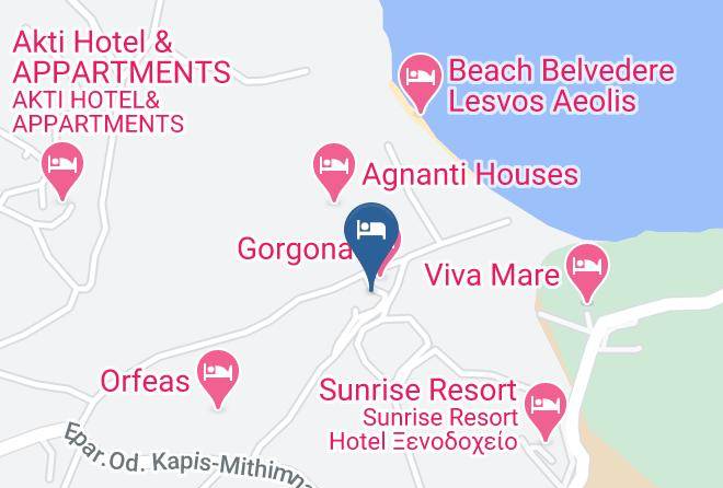 Lesvos - Tsipouri Gorgona Maps
