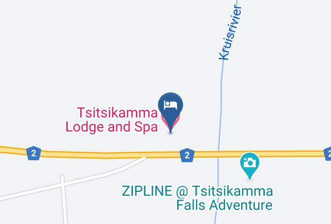 Tsitsikamma Lodge And Spa Map