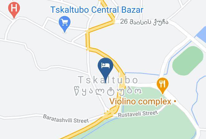 Georgia - Tskaltubo Hotel Prometheus Maps