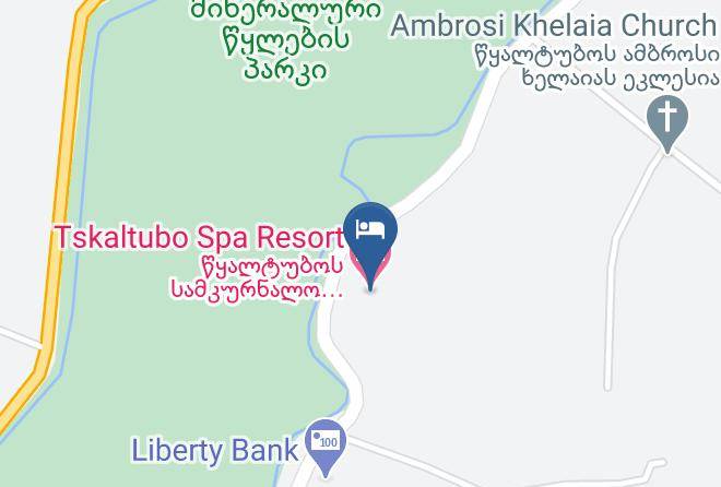 Georgia - Tskaltubo Spa Resort Maps