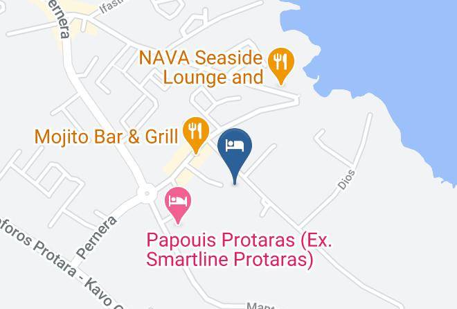 Cyprus - Tsokkos Gardens Hotel Maps