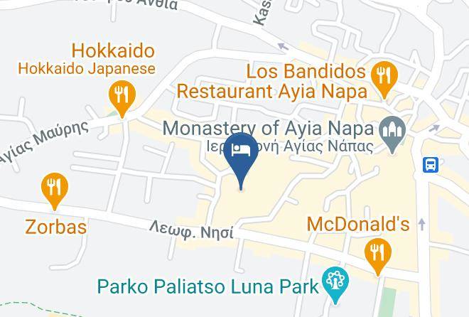 Cyprus - Tsokkos Holidays Hotel Apts Maps
