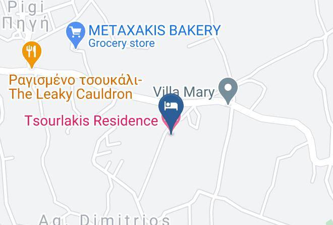 Rethimni - Tsourlakis Residence Maps