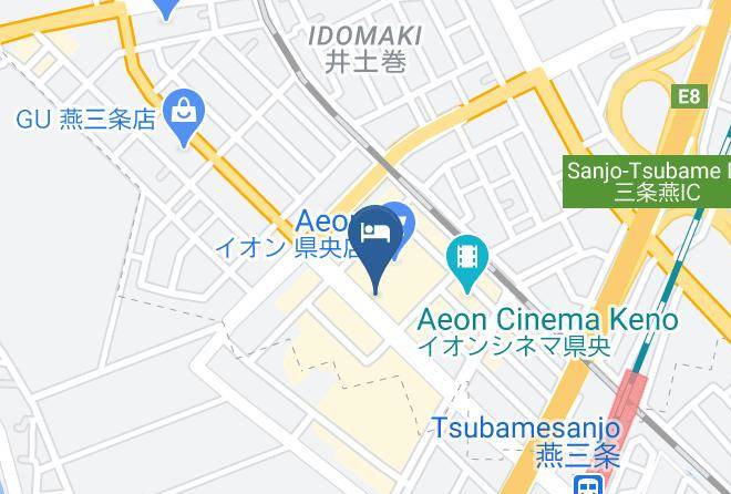 Tsubame City - Tsubamesanjo Washington Hotel Maps