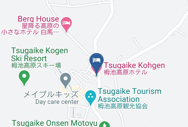 Otari Vil Kitaazumi District - Tsugaike Kohgen Hotel Maps
