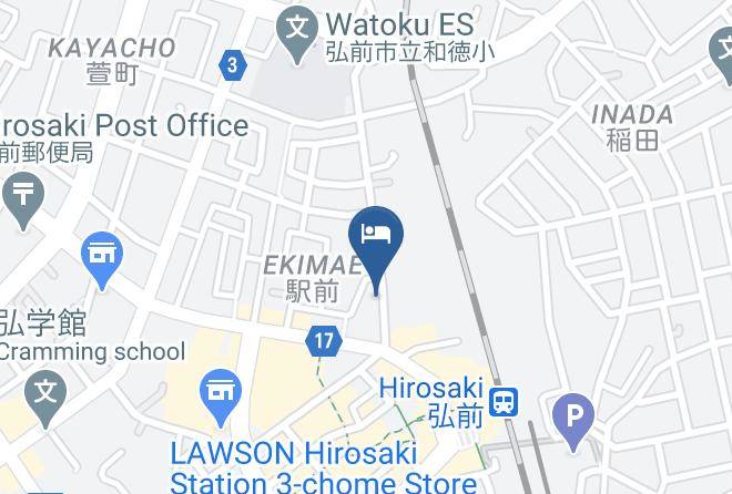 Hirosaki City - Tsugarunoyado Hirosakiya Maps